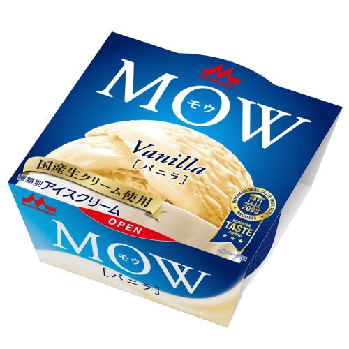 【冷凍】森永乳業 MOW バニラ140ml×18個