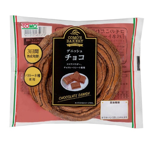 コモ デニッシュチョコ 75g×6個