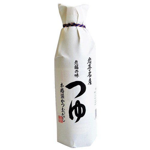 佐々長醸造 老舗の味つゆ 500ml×2個