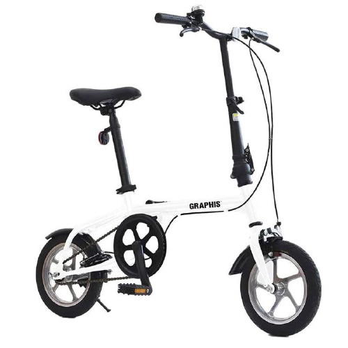 災害対策自転車12 ホワイト