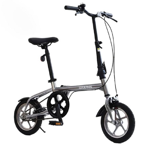 災害対策自転車12 シルバー