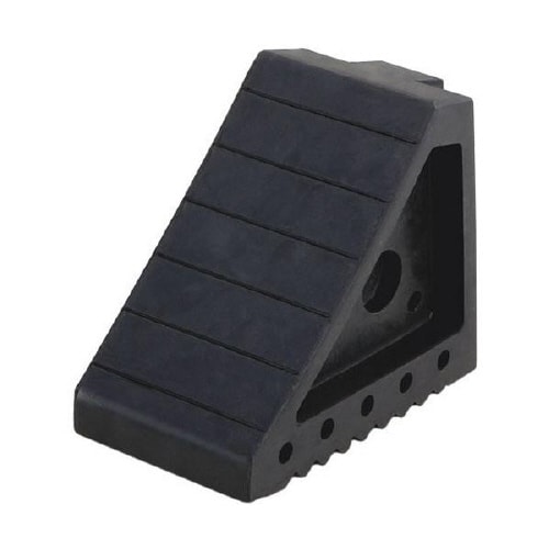 タイヤストッパー ゴム製 大型車用 2246