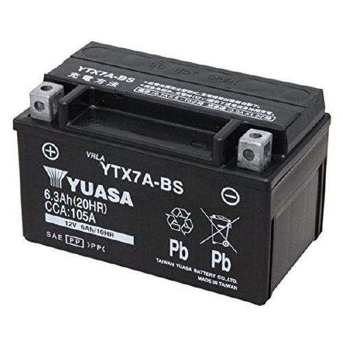 バイク用バッテリー 液入充電済み