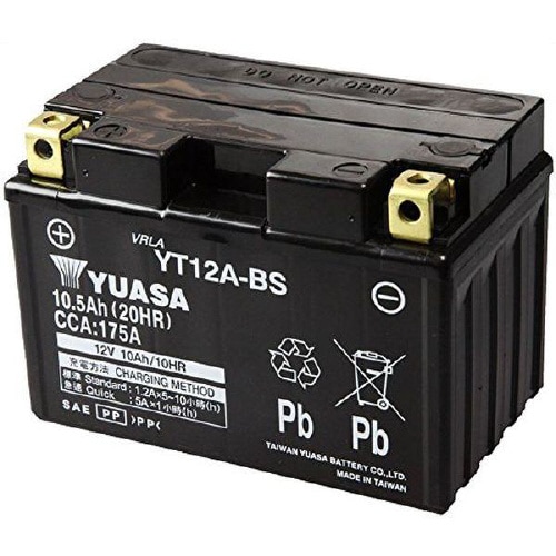 バイク用バッテリー 液入充電済み