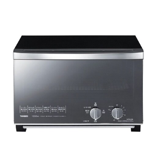 ミラーガラスオーブントースター TS−D048B