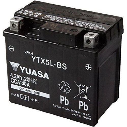 バイク用バッテリー 液入充電済み