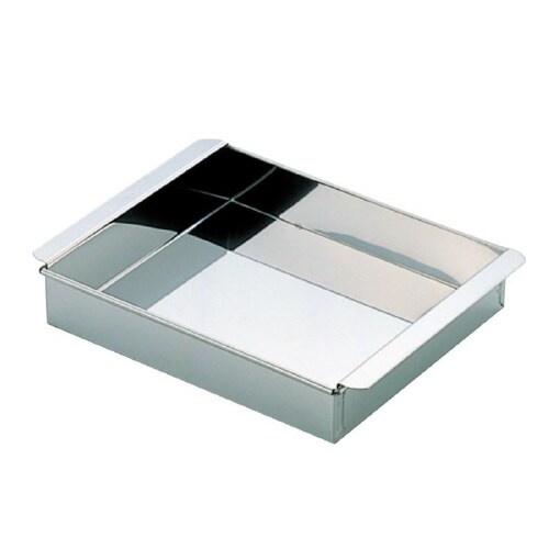 18−8玉子豆腐器 関西型 箱付 16.5cm