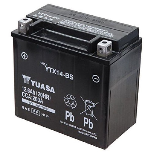 バイク用バッテリー 液入充電済み