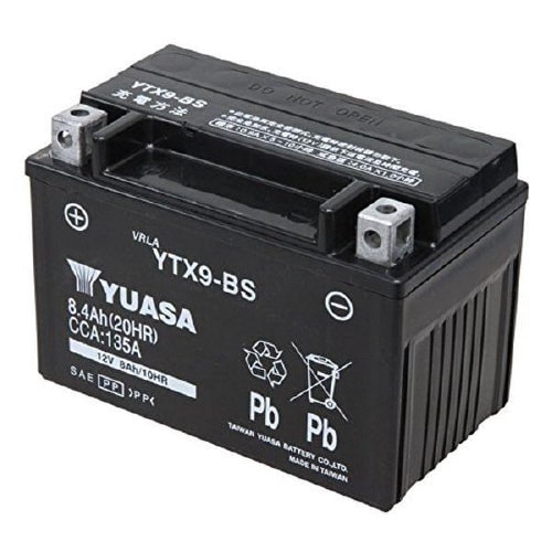 バイク用バッテリー 液入充電済み