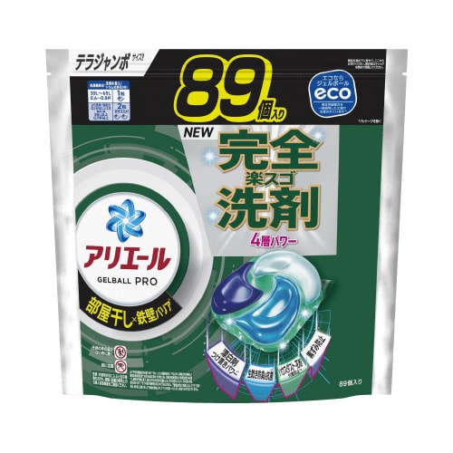 アリエールジェルボールプロ 部屋干し用 替89個