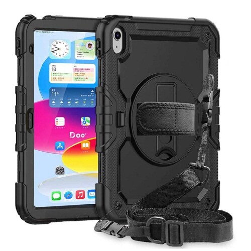 耐衝撃ケース(画面保護付き)ブラック