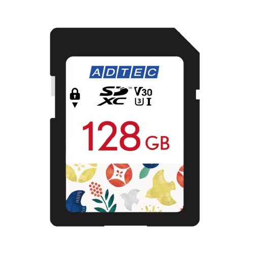 SDXC 128GB 和柄 赤色