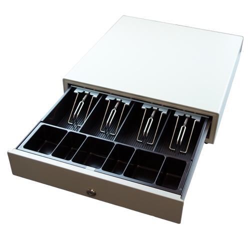 手動式キャッシュドロア(中型・4B/6C・白)