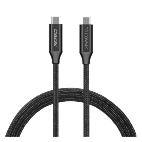USB Type−C to C 2.0m ブラック