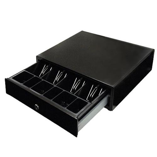 キャッシュドロア・中型(モジュラー)黒<ビジコム>