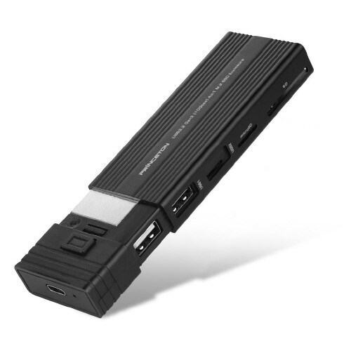 4in1 カードリーダー機能付M.2 SSDケース