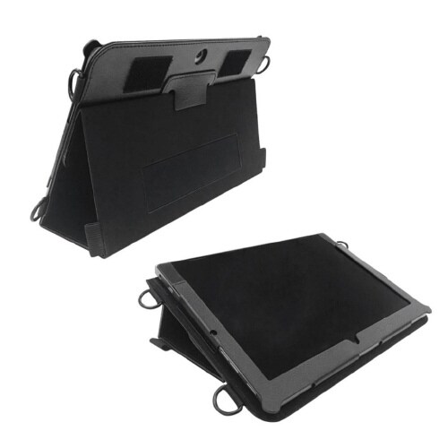 手帳型レザーケース ブラック