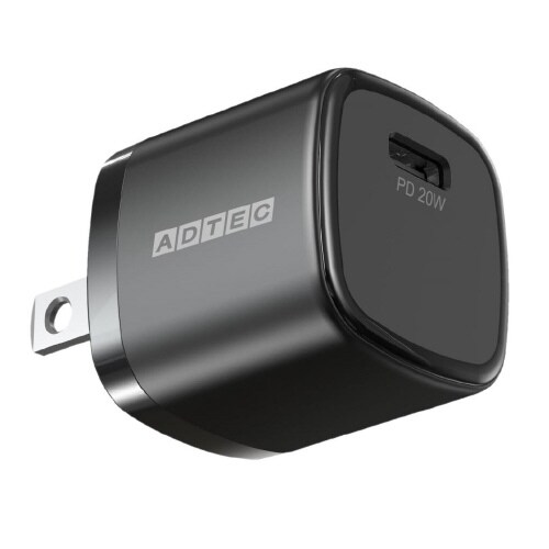 PD対応 AC/20W ブラック