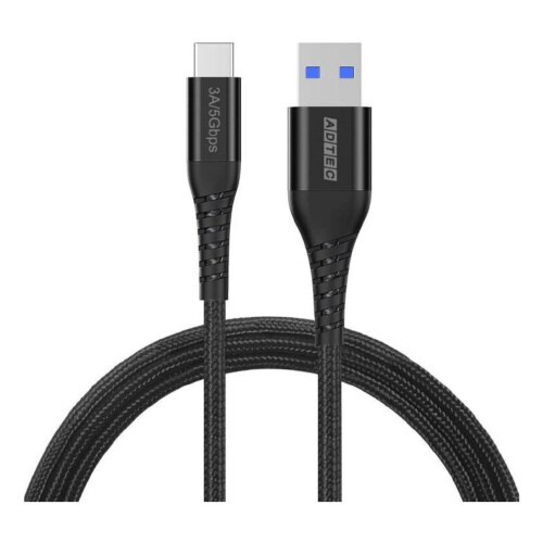 USB Type−A to C 2.0m ブラック