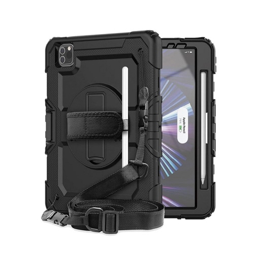 耐衝撃ケース(画面保護付き)ブラック