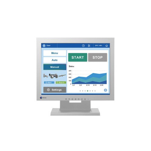 15型 タッチパネルモニター セレーングレイ