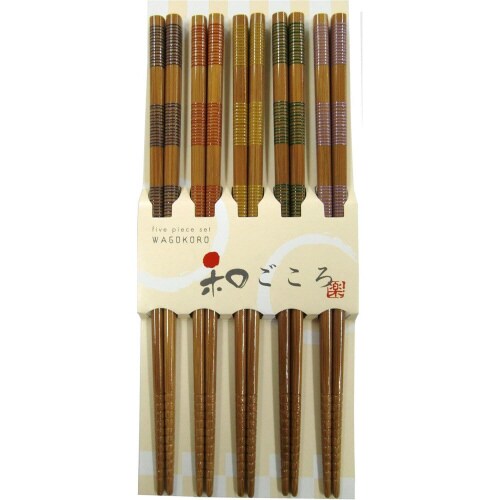 来客箸 カラー千段 5P×2