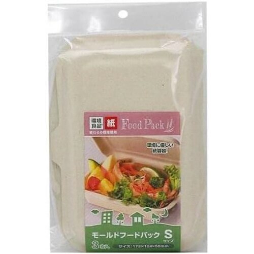 モールドフードパック(紙製)S 3枚入×5