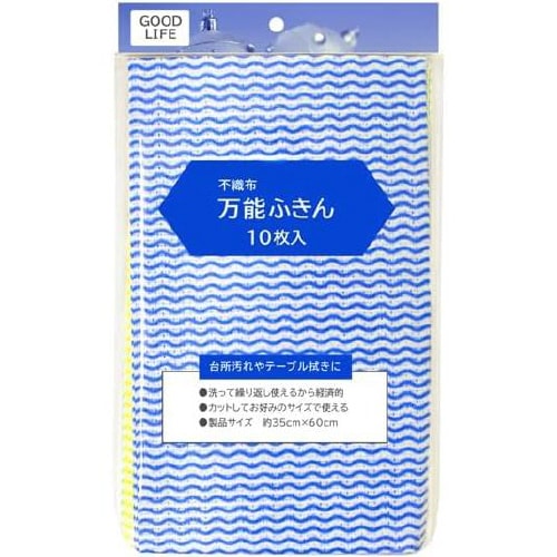 不織布万能ふきん 10枚入×4