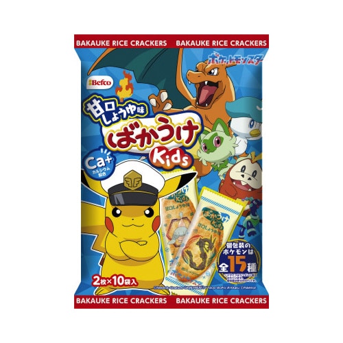 ばかうけKids甘口しょうゆポケモン20枚×12