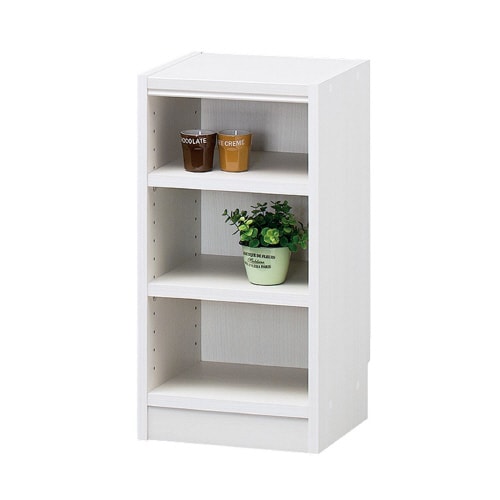 木製オープンラックTNL−6031ホワイト