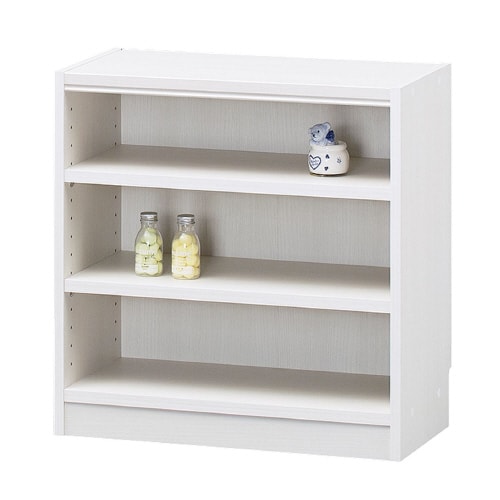 木製オープンラックTNL−6059ホワイト