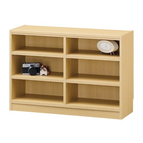 木製オープンラックTNL−6087ナチュラル