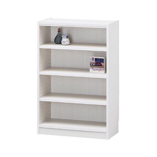 木製オープンラックTNL−9059ホワイト