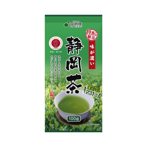 特蒸し茶味が濃い静岡茶 100g