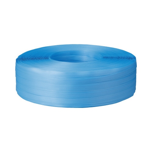 再生原料入りPPバンド 1000m(青色)×5