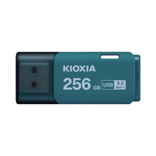 USBキャップ式ライトブルー256GB
