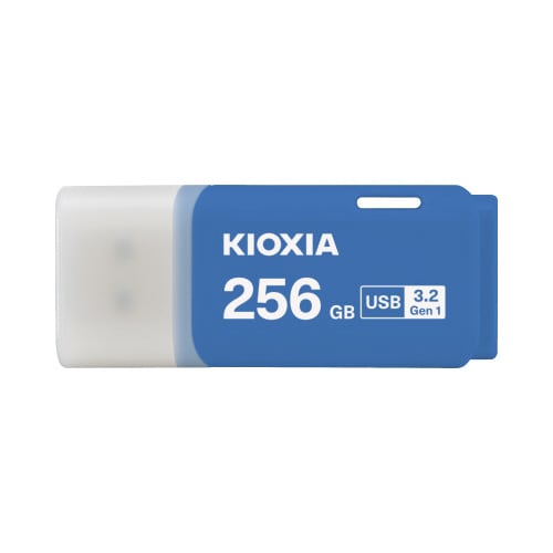USBキャップ式ブルー256GB