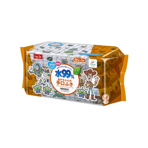 手口ふき60枚×3個 トイ・ストーリー×16
