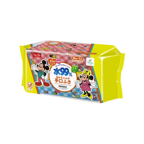手口ふき60枚×3個 ミッキー&フレンズ×16