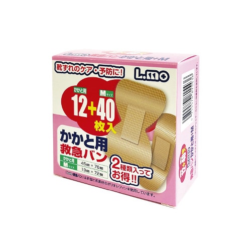 エルモ救急バン Mサイズ40枚+かかと用14枚×6