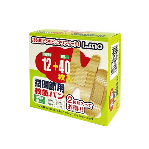 エルモ救急バン Mサイズ40枚+指関節12枚×6