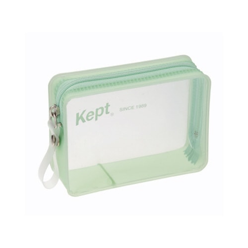 Kept レクトカードポーチ グリーンx2