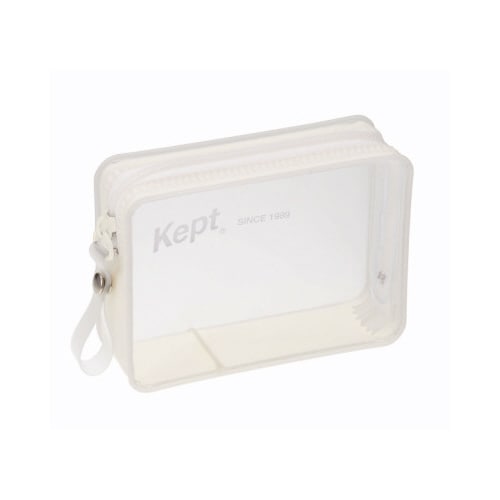 Kept レクトカードポーチ ホワイトx2