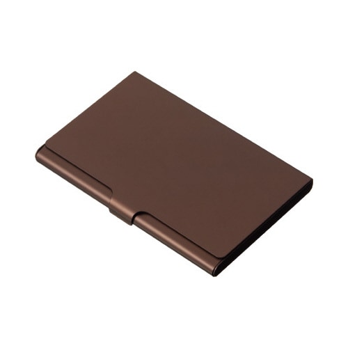 アルミカードケースSダークブラウンx5