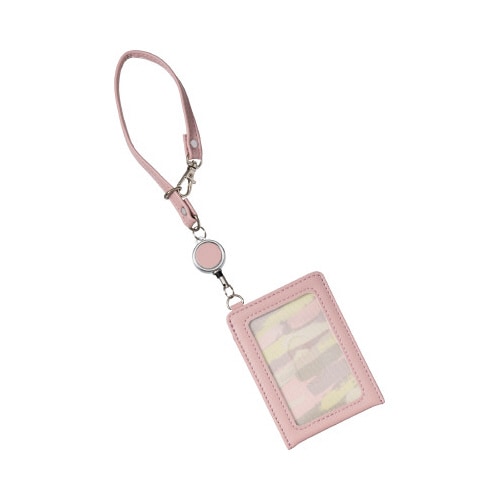 ノフェス リール付パスケース ブリーズピンクx2