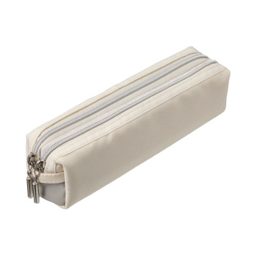 ダブルファスナーM リュクスカラーホワイトx2