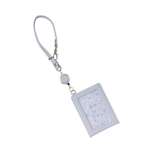 ノフェス リール付パスケース ストーンブルーx2