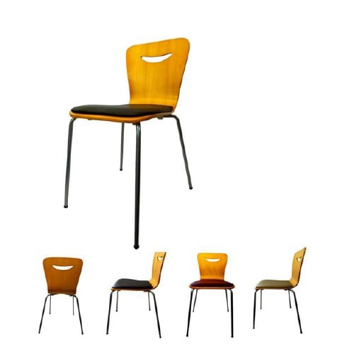 PWチェアクレセントブラック