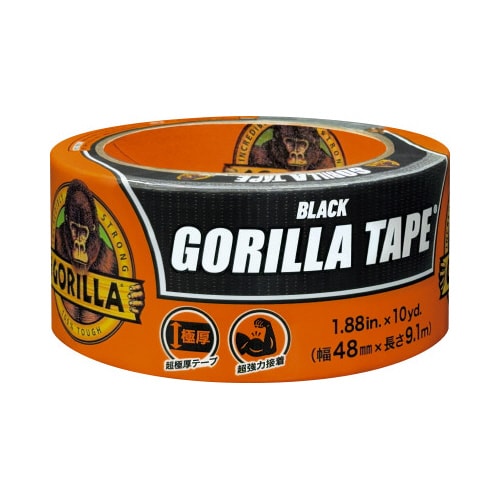 強力補修テープ ゴリラテープ ブラック