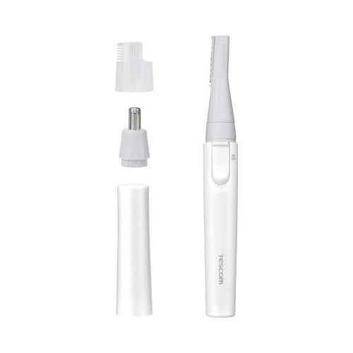 フェイスシェーバー 乾電池式 白